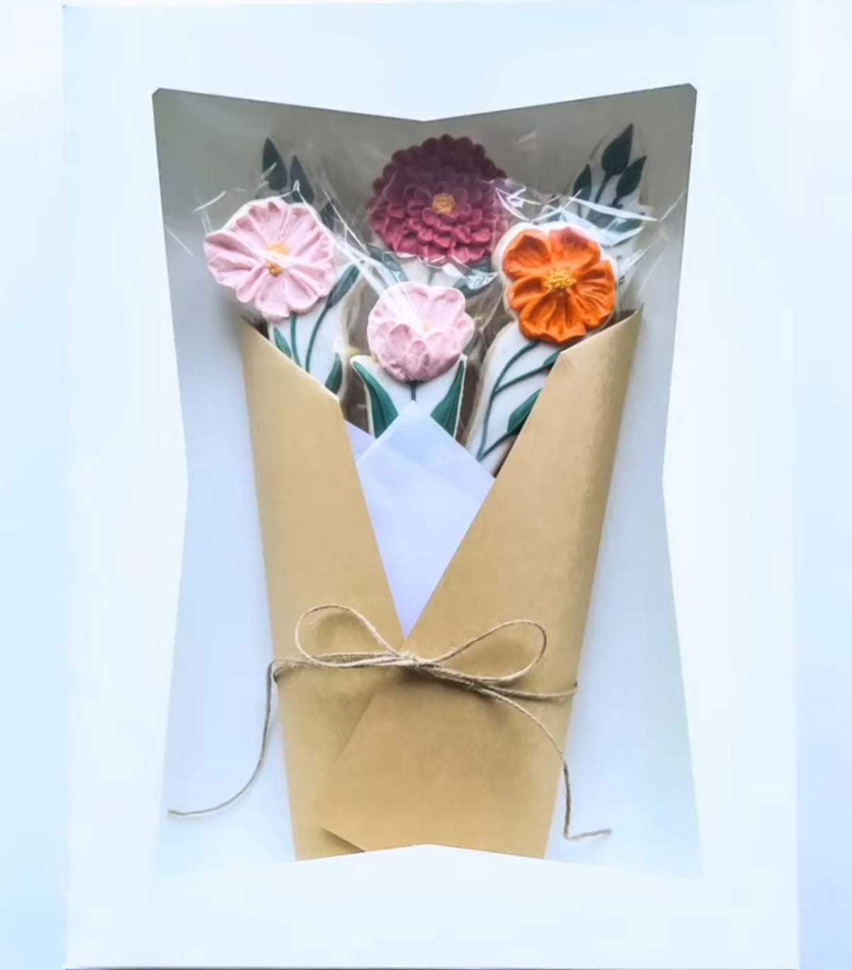 Sugar Cookie Flower Bouquet