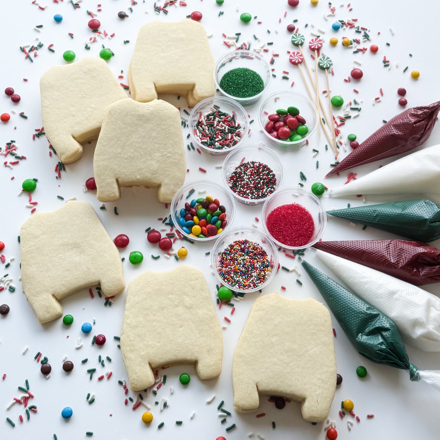 Holiday Sweater Cookie Decorating Kit
