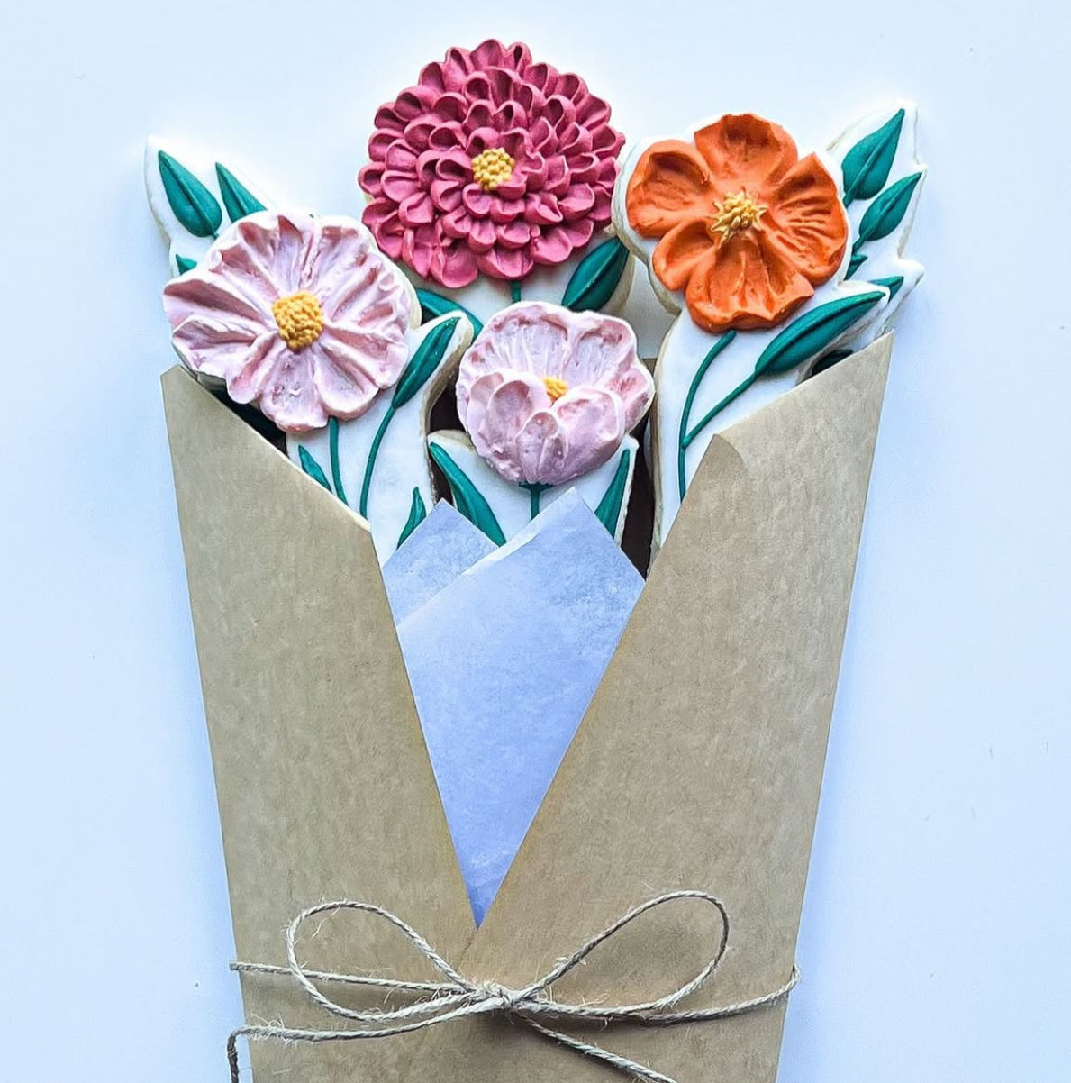 Sugar Cookie Flower Bouquet