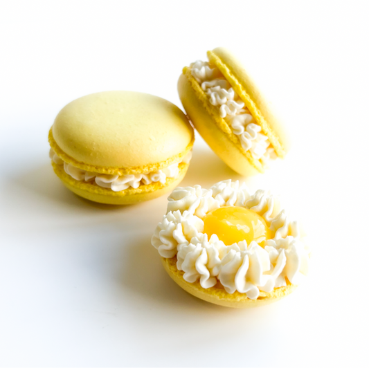 Lemon Cheesecake Macarons